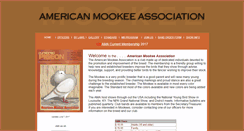 Desktop Screenshot of americanmookeeassociation.com